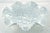 Mid 20th Century Ice Blue & White Grape Motif Bowl For Sale - Image 5 of 5