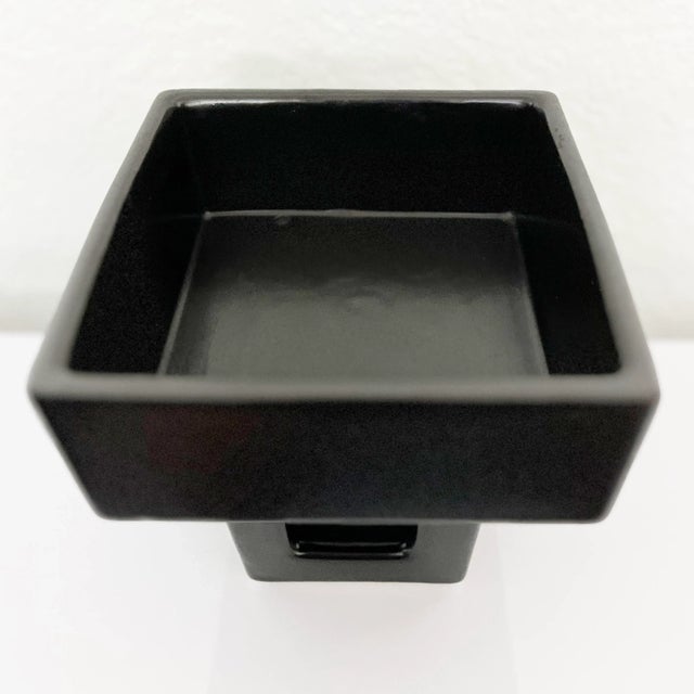 Mid-Century Square Footed Bowl, Japan 1950s For Sale In Sacramento - Image 6 of 6