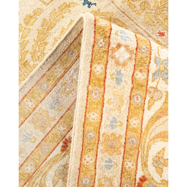 Mogul, One-of-a-Kind Hand-Knotted Area Rug - Ivory, 8' 2" x 10' 5" For Sale In New York - Image 6 of 8