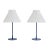 Blue Table Lamps by Flemming Agger for Le Klint, 1970s, Set of 2 For Sale - Image 13 of 13