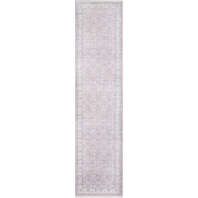 Pink Momeni Helena Tanvi Pink 8' X 10' Area Rug For Sale - Image 8 of 9