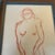 1940’s original abstract sepia nude figure study drawing. Measures 11x15 or 13x17 framed. Check out my shop Robins Egg...