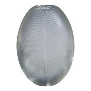 Vintage Art Glass Vase by Tapio Wirkkala for Iittala 1950s For Sale