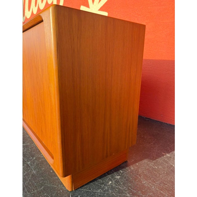 Mid Century Danish Modern Teak Hutch For Sale - Image 17 of 18