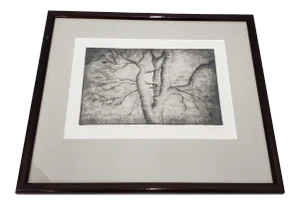 Henry Spencer Moore (1898-1986) "Spreading Branches" Original Signed Etching
