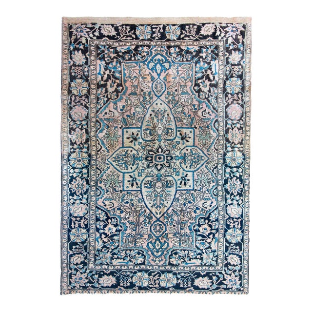 Early 20th Century Persian Sarouk Farahan Rug For Sale