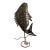 Vintage Rustic Metal Fish Sculpture & Candle Holder – The Barracuda Bazaar For Sale