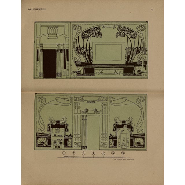 Art Nouveau Bookcase by Josef Hoffmann Portois & Fix, Vienna, Austria, 1900s For Sale - Image 14 of 17