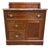 Antique Victorian Eastlake Style Walnut and Marble Top Cabinet Commode Washstand For Sale
