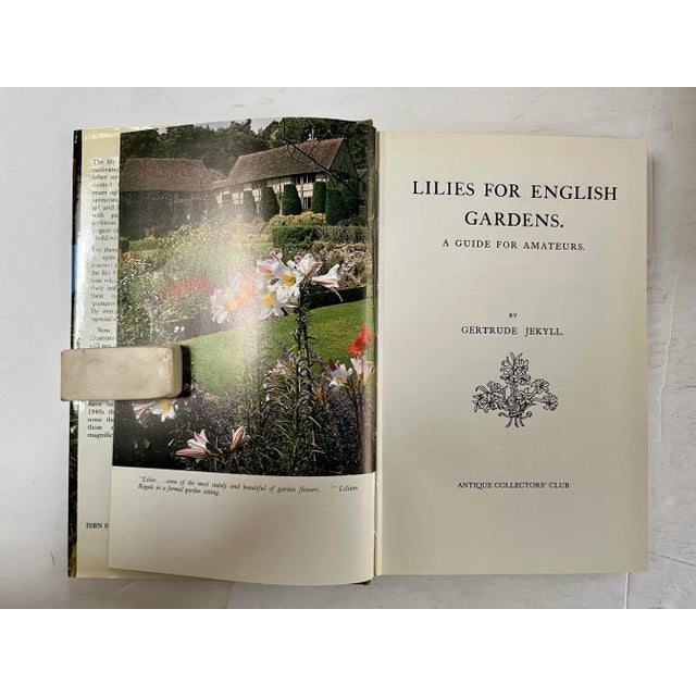 English Gardening Books by Gertrude Jeckyll: Lilies for English Gardens, Color Schemes for Flower Gardens, Wall and Water Gardens For Sale - Image 3 of 6