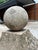 18th Century Pair of 18th Century French Carved Limestone Pillar Ball Finials For Sale - Image 5 of 18