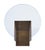 Modern Greg Sheres Style Bronze Lamp Table with Oval Glass Top For Sale - Image 4 of 4