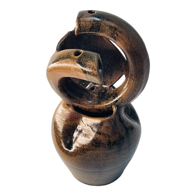 Mid-Century Modern Sculptural Pottery For Sale