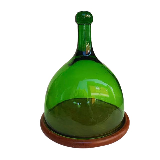 Cheese Cover by Benny Motzfeldt for Hadeland Glassverk, 1960s For Sale