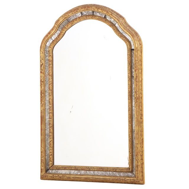 French Carved Gilt Mirror, in the Manner of Maison Jansen, C 1950. For Sale - Image 4 of 6