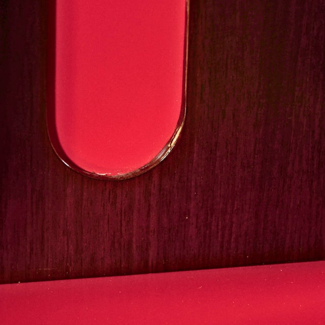 Space Age Red Coat Rack from Luigi Sormani, 1970s For Sale - Image 17 of 18