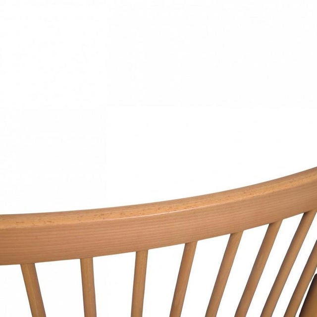 Spokeback Sofa in Blue Fabric by Børge Mogensen, 1994 For Sale - Image 9 of 17
