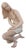 Ludovica Le Bertetti, Large Nude Sculpture, 1920s, Ceramic For Sale