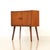 Mid Century Record Storage Cabinet in Teak For Sale In Los Angeles - Image 6 of 10