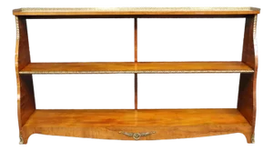Marble-Top Neoclassical Etagère / Console Table
