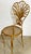 Gold Pair of Italian Hollywood Regency Wheat Sheaf Chairs, by S. Salvadori For Sale - Image 8 of 9