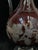 Maroon Art Nouveau Bordeaux Red Crystal Decanter, 1910s For Sale - Image 8 of 12
