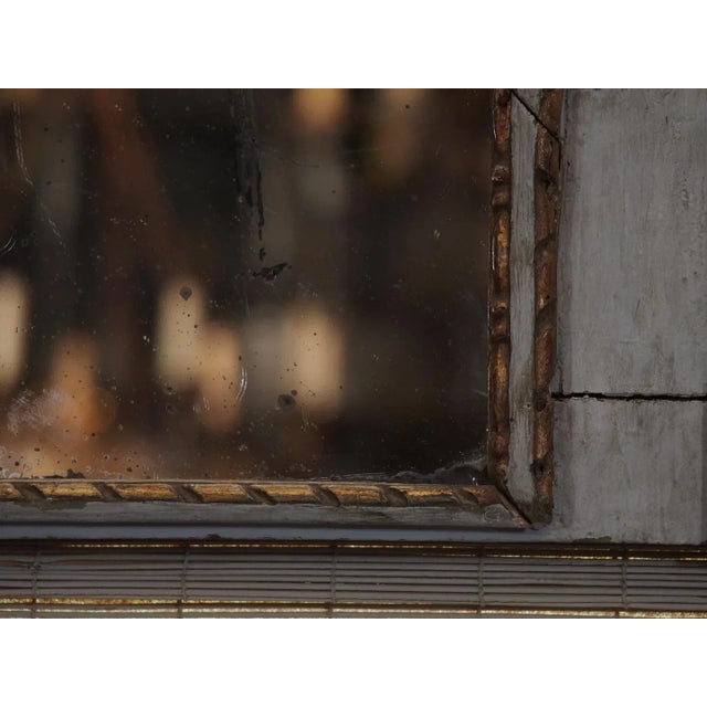 19th Century French Painted Mirror For Sale - Image 4 of 7