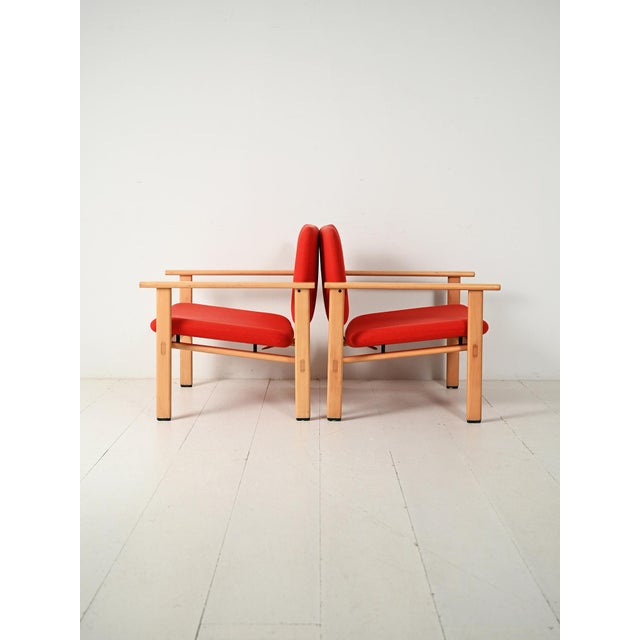 Danish Armchairs attributed to Fritz Hansen, 1960s, Set of 2 For Sale - Image 12 of 12
