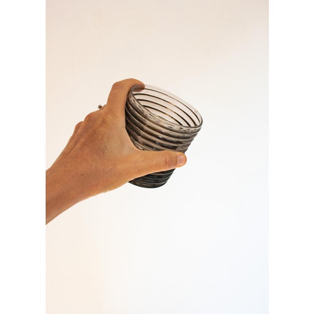 Art Deco Murano Glasses by Mariana Iskra, Set of 6 For Sale - Image 8 of 17