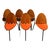 (6) set of "a6" chairs, joseph-andré motte for steiner, wood and leather, 2000s – france model: a6 designer: joseph-andré...