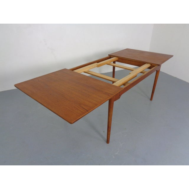 Extandable Teak Model B065 Dining Table by Finn Juhl for Bovirke, Denmark, 1950s For Sale - Image 14 of 18