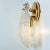 Gold Floral Wall Light in Murano Glass from Barovier & Toso, 1969 For Sale - Image 8 of 14