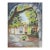 Mid 20th Century Courtyard Arch Painting For Sale