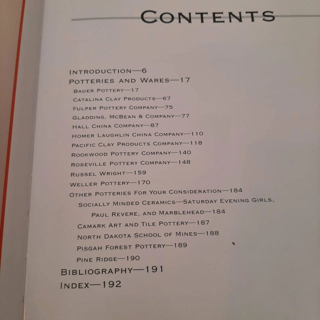 Art Deco Depression Pottery Book Coffee Table Design Decor For Sale - Image 3 of 8