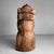 Brown Japanese Mingei Wooden Sculpture of Ninomiya Kinjirō, Shōwa Period, 1920s-1940s For Sale - Image 8 of 11