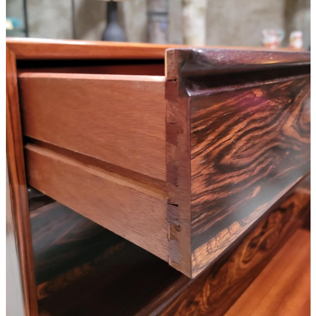 Rosewood Dresser by Westnofa Sweden 1960's For Sale - Image 12 of 15