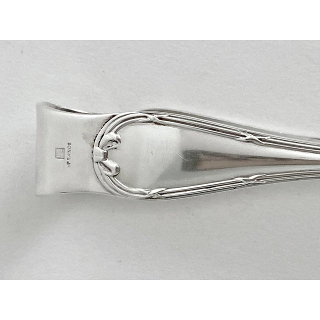Late 20th Century Antique French Christofle Silver Plate Sugar Tongs For Sale - Image 5 of 7