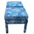 Not Yet Made - Made To Order Lee Jofa Kelly Wearstler Edo Linen in Teal Parsons Ottomans - a Pair For Sale - Image 5 of 9