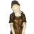 Large Art Deco Bronze and Carved Marble Sculpture of a Water Carrier by Dominique Alonzo (58 Cm) For Sale - Image 11 of 12