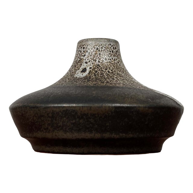 Mid-Century Modern German Studio Pottery Vase from Till Sudeck, 1960s For Sale