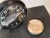 1970s Old Ny Brass Aspirin Paperweight Mid Century For Sale - Image 5 of 5