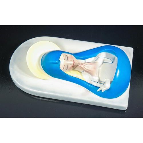 Ceramic Holy Water Stoup by Pietro Spertini for Lenci For Sale - Image 4 of 18