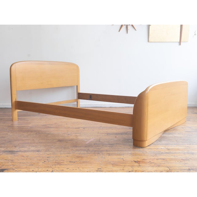 1960s Vintage Mid Century Heywood Wakefield "Niagara" Full Bed Frame Chairish