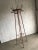 Vintage Industrial Red Coat Rack ca 1950s Original good condition . Size :178x30x30