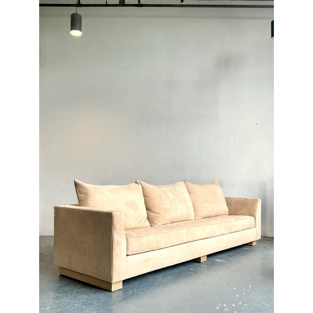 Vintage Boho Tomlinson for Judith Norman Sofa For Sale - Image 10 of 12