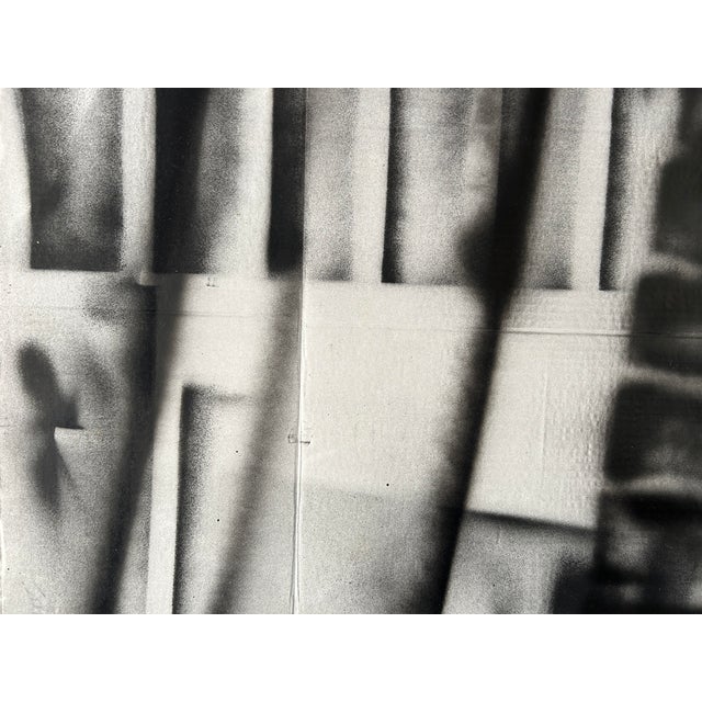 Minimalism A Painterly Composition of Transitory Images Occupying a Space Between the Print and Photographic Worlds. By Erik Sulander For Sale - Image 3 of 6