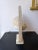 Glass Mid-Century Modern Travertine Abstract Sculpture Lamp. Italy, 1970s For Sale - Image 7 of 13