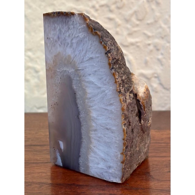 Contemporary Late 20th Century Cut Agate Rock, Likely From Brazil For Sale - Image 3 of 10