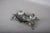 Art Nouveau French Ivy Inkstand with Glass Inkwells, 1900s For Sale - Image 4 of 12