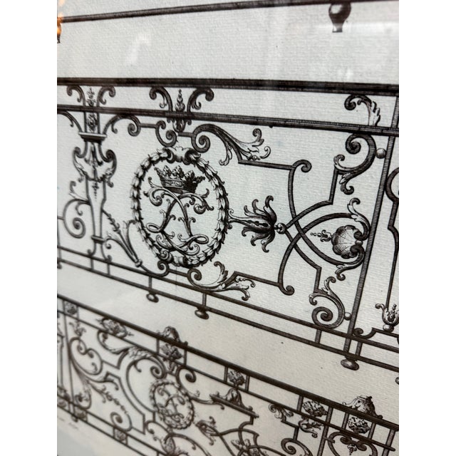 Soicher Marin Jean Berain the Elder Style Architectural Engravings, Set of Two For Sale - Image 10 of 12